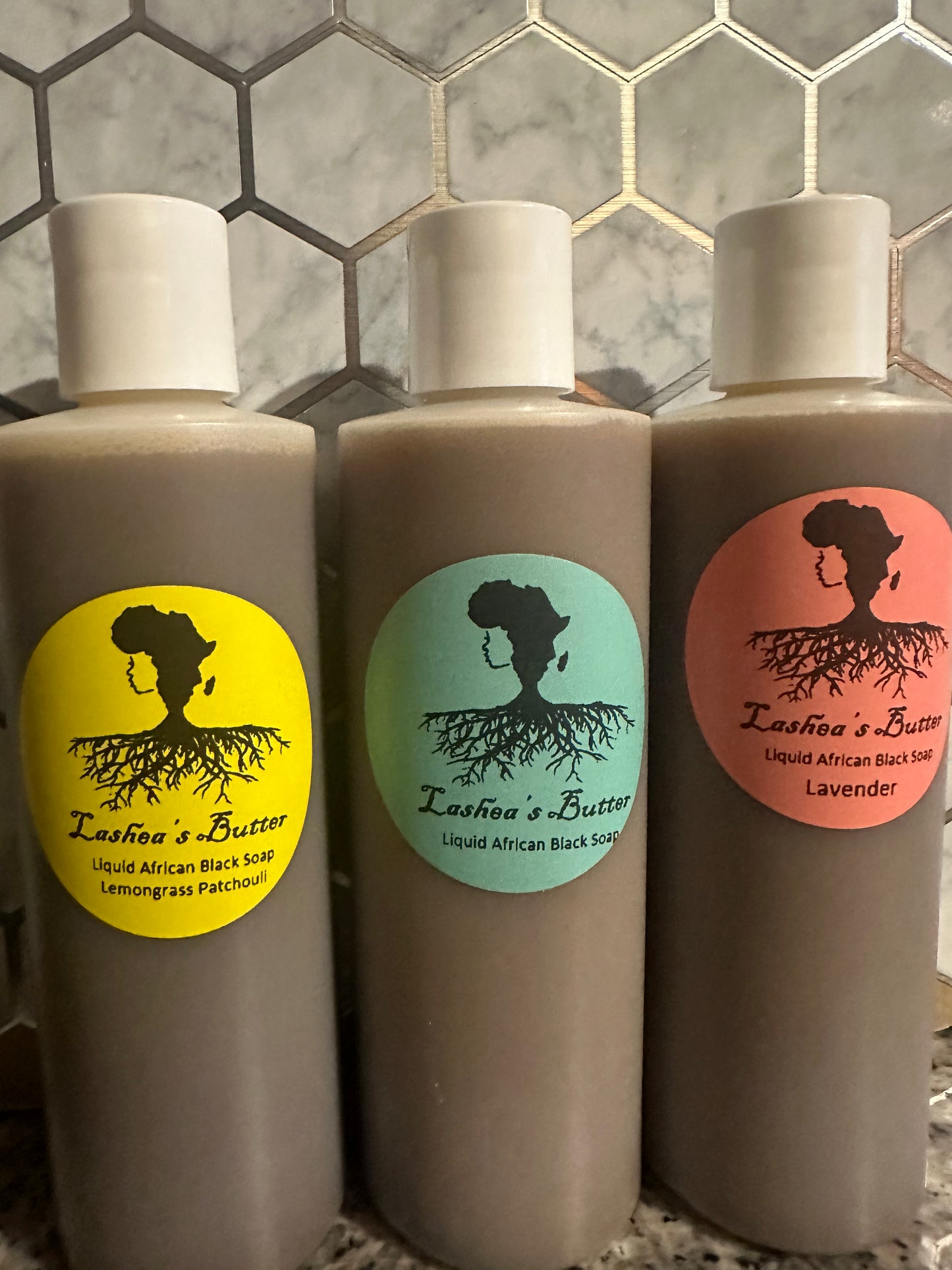 Liquid African black soap